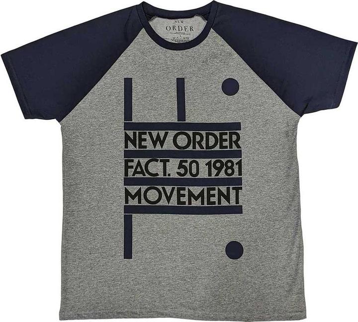 Produktbild New Order Movement TShirt Raglanärmel (M)