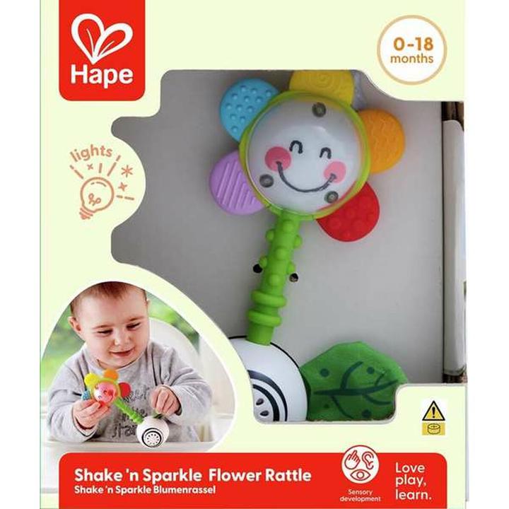 Produktbild Hape Shake n Sparkle Flower Rattle