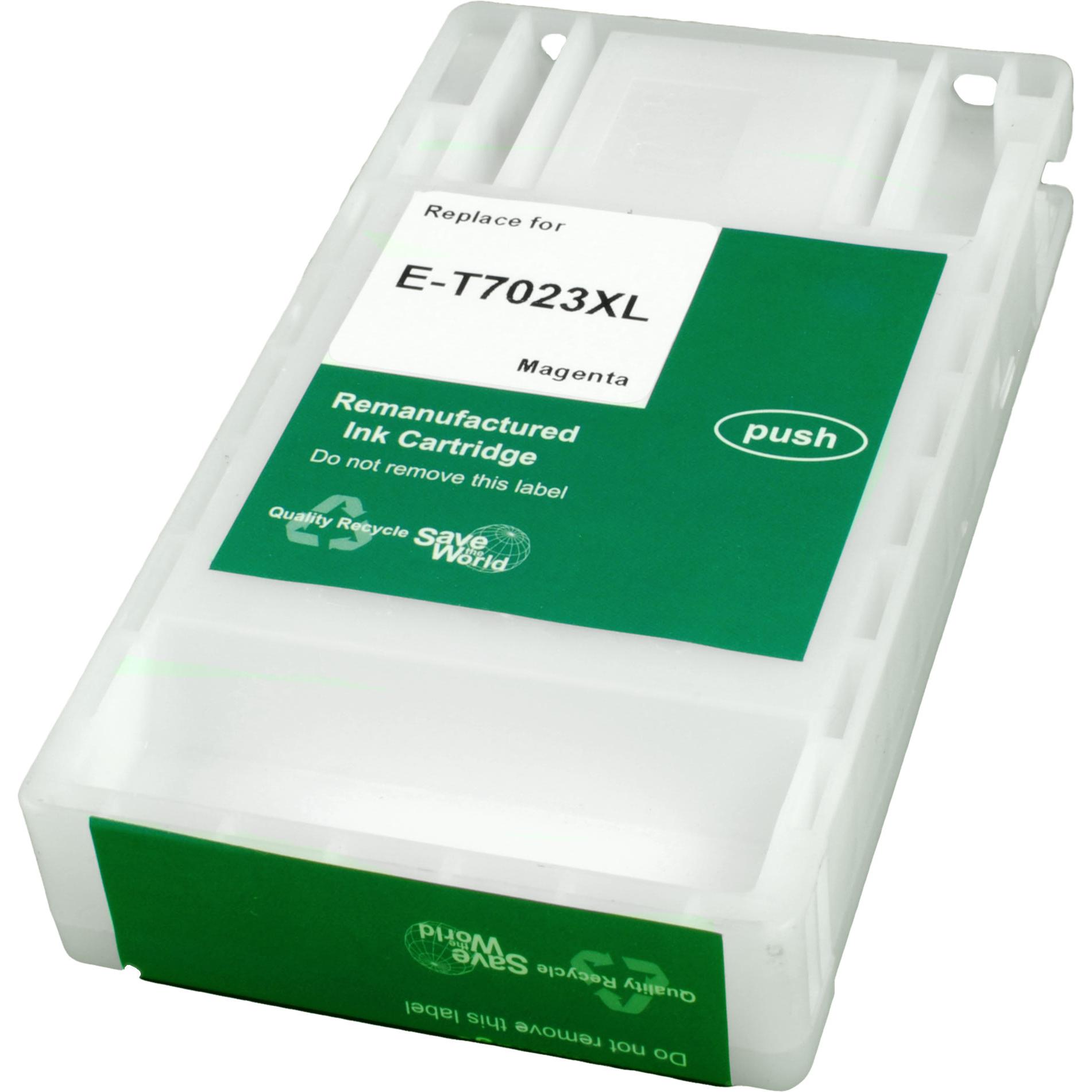 Ampertec, Druckerpatrone, Tinte ersetzt Epson C13T70234010 magenta (M)