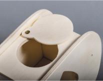 Produktbild Rayher Holz Spardose Wal, FSC 100%, natur