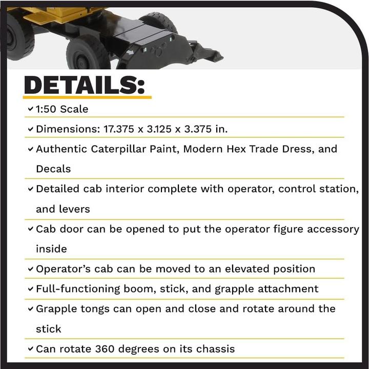 Image du produit Diecast Masters Cat MH3040 Material Handler - 1:50 - - High Line Series