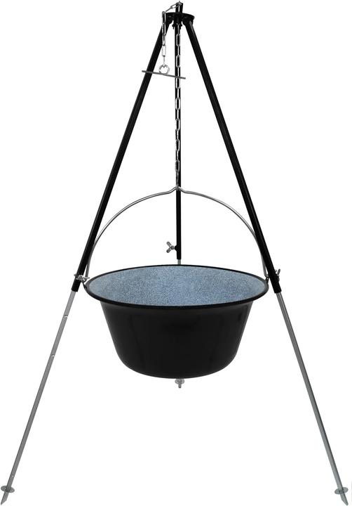 Actual product image Grillplanet Goulash kettle with tripod