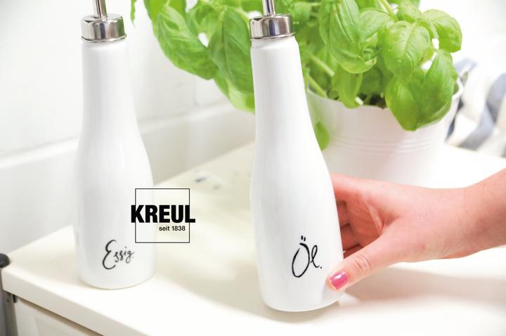Productafbeelding Kreul 16209 - Glas & Porselein Klassiek roze, in potje van 20 ml, briljante glas- en porseleinverf a (Roze, 20 ml)