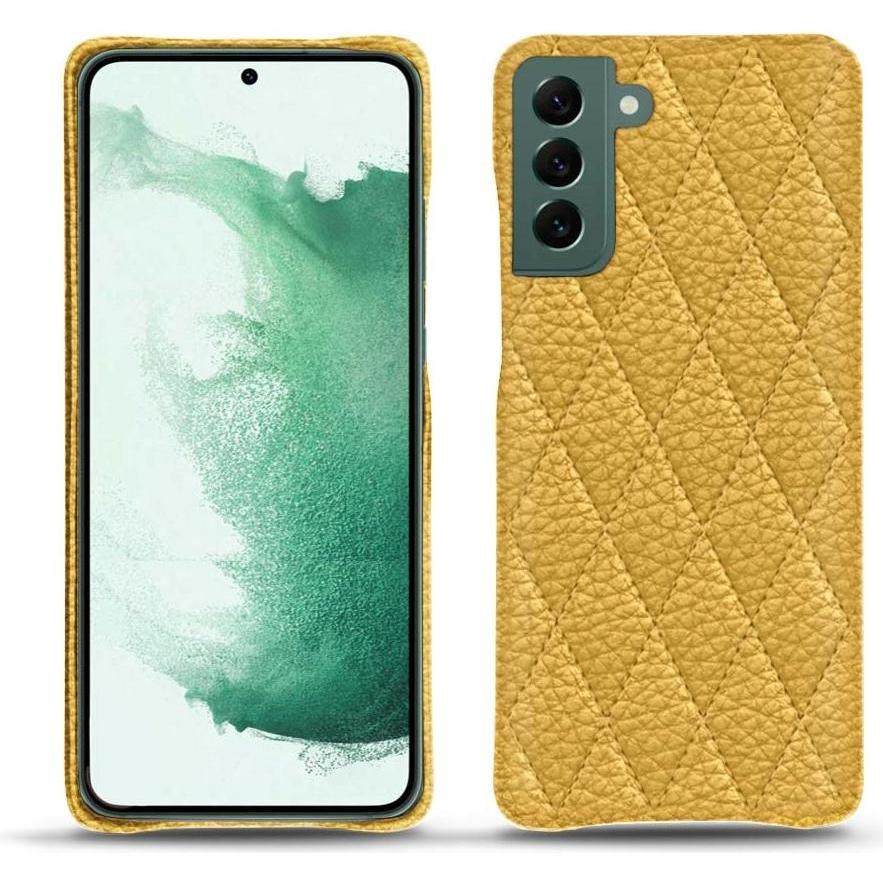 Noreve Lederschutzhülle (Samsung Galaxy S22+ 5G), Smartphone Hülle, Orange