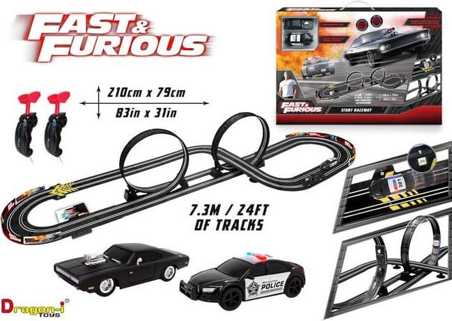 Produktbild Dragon itoys Auto-Rennbahn - Fast&Furious - Stunt Raceway