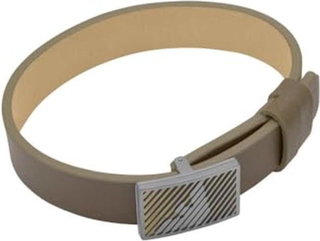 Produktbild Emporio Armani Eagle Logo Armband (25 cm, Edelstahl, Leder)