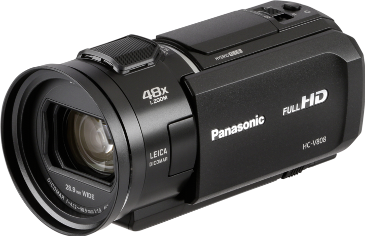 Image du produit Panasonic HC-V808EG-K (8.57 Mpx, 50p, 24 x)