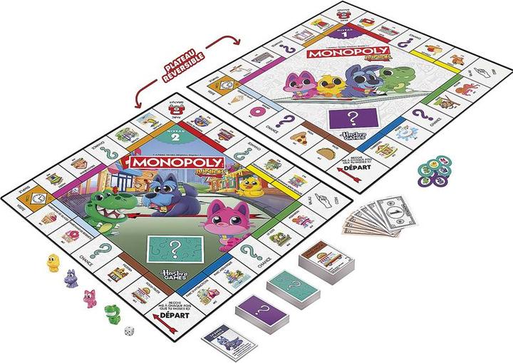 Produktbild Hasbro Monopoly Junior 2 in 1 (Französisch)