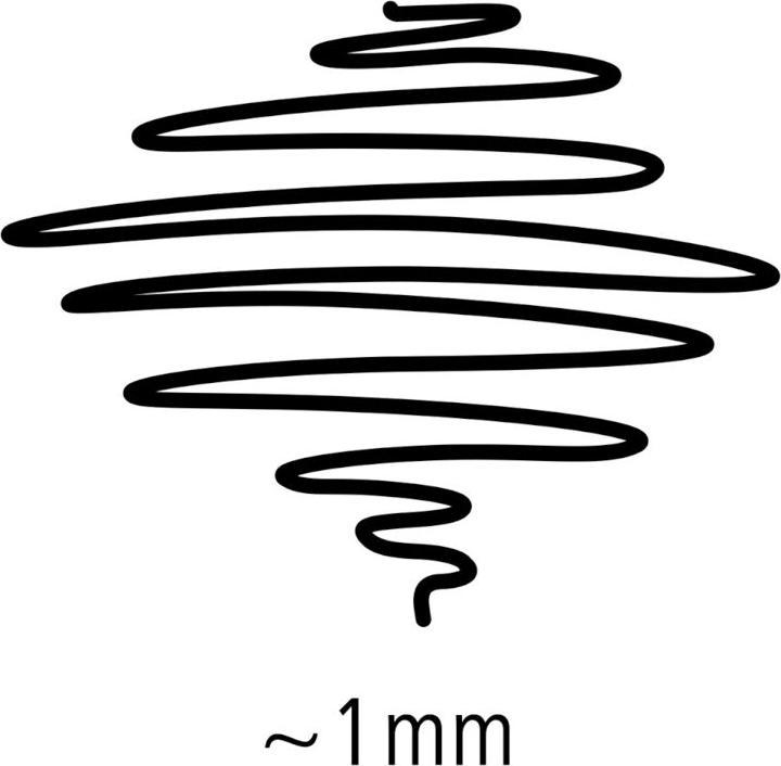 Immagine prodotto Staedtler Penne con punta in fibra Noris Club, astuccio in cartone da 24 pezzi, spessore mina: 1,0 mm (Il colore della scrittura, 24 x)