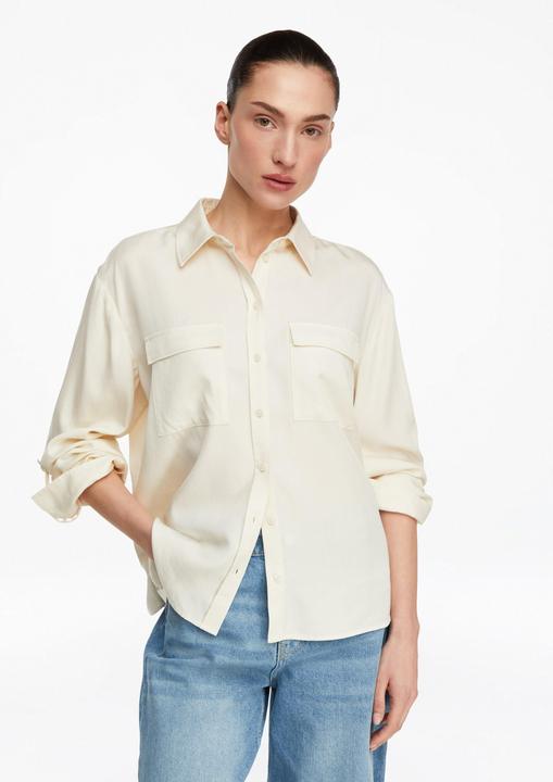 Produktbild Comma Hemdbluse aus Lyocell (36)