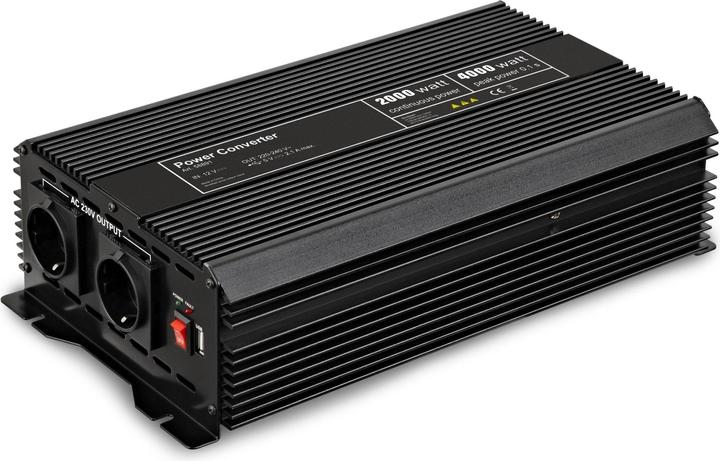 Actual product image Goobay Voltage transformer 12V / 2000 W