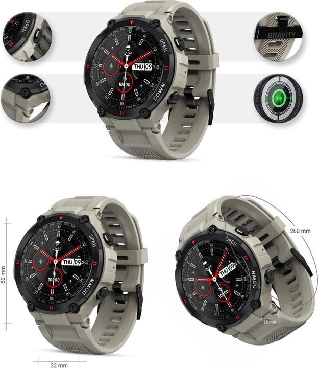 Actual product image Gravity GT7-4, Greyish