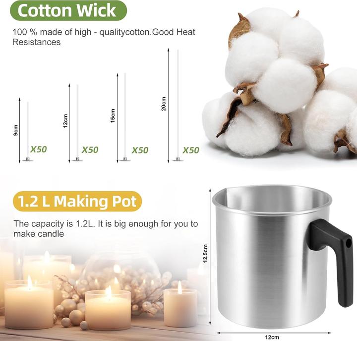 Immagine prodotto Samiso Kit per la creazione di candele