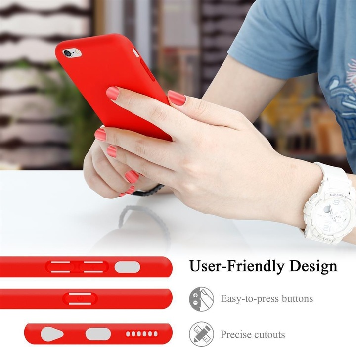 Produktbild Cadorabo TPU Liquid Silicone Case Cover (Apple iPhone 6 Plus)