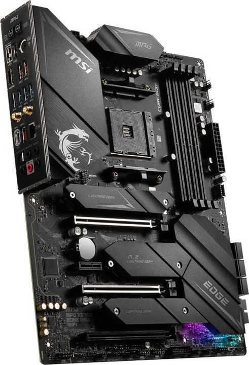 Produktbild MSI MB MPG X570S Edge MAX Wifi (AM4, AMD X570S, ATX)