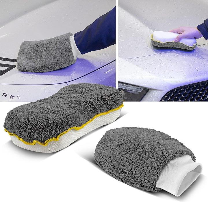 Produktbild Stahlwerk Autoreinigungs-Set 9-teiliges Autopflege-Set / Aufbereitungs-Set