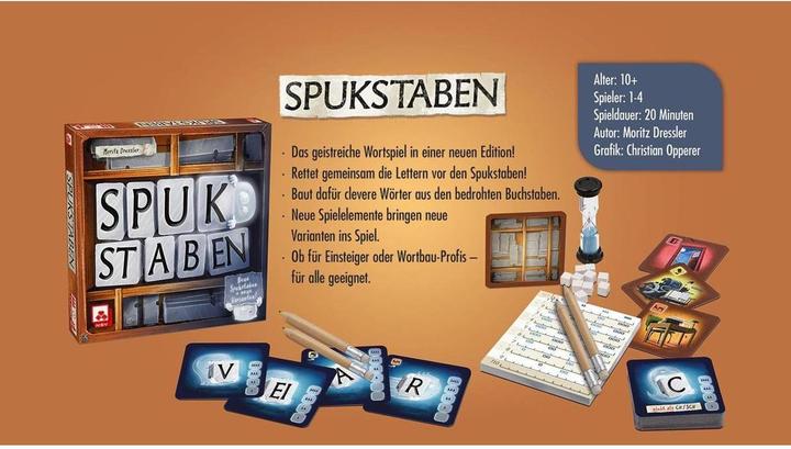 Actual product image NSV SPUKSTABEN (2nd edition) (German, 1 - 4 Players)