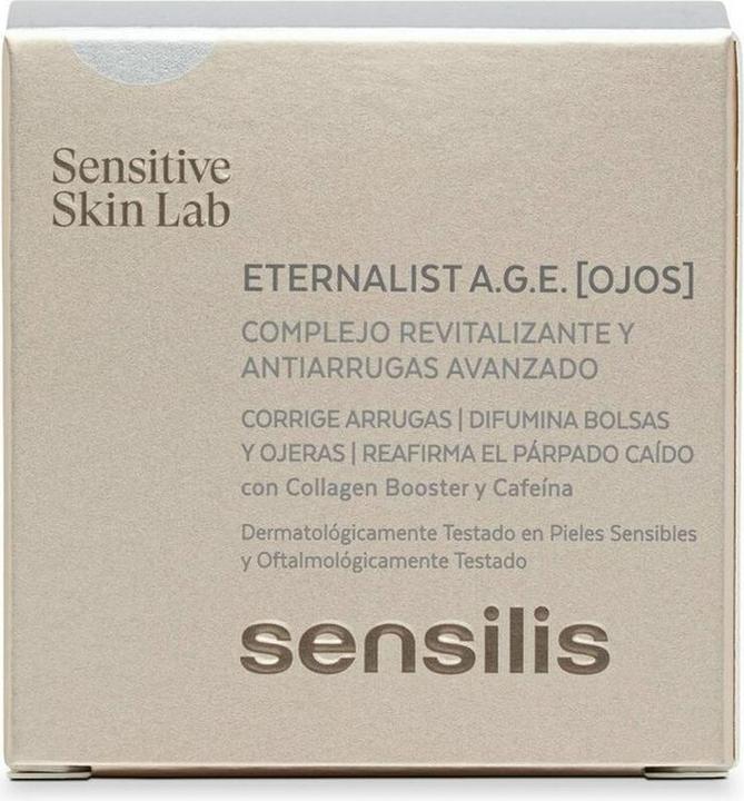 Productafbeelding Sensilis Eternalist A g e Eye Contour Revitaliserend Anti-Rimpel Complex 20ml (Dag, Nacht, 20 ml)