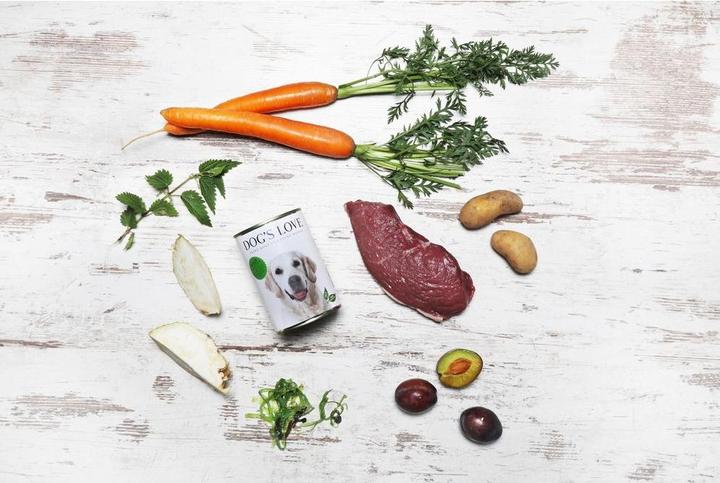 Image du produit Dog's love Adult gibier, pomme de terre, pruneaux & céleri (Adulte, 6 pcs, 420 g)