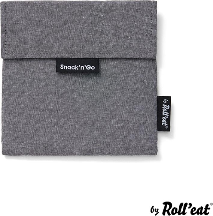 Produktbild Roll'Eat Lunchbeutel SnacknGo Nature Grau
