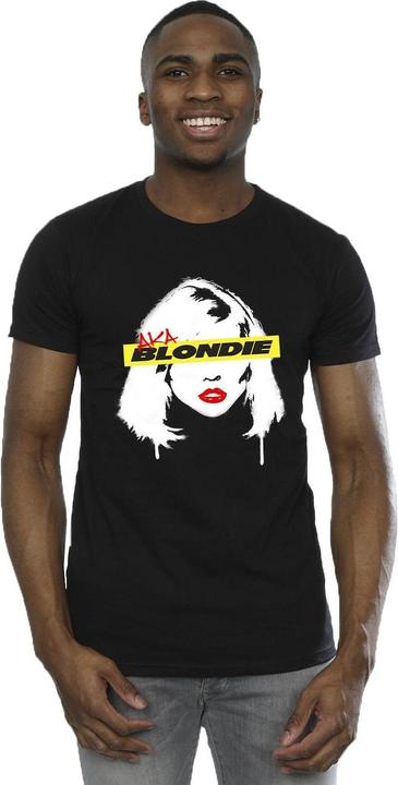 Immagine prodotto Blondie Face Graffiti Maglietta Uomo (3XL)