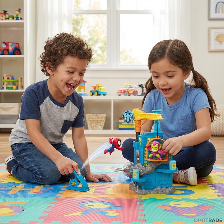 Produktbild Hasbro F70625X0 Spiderman STUNT SQUAD Mini Playset