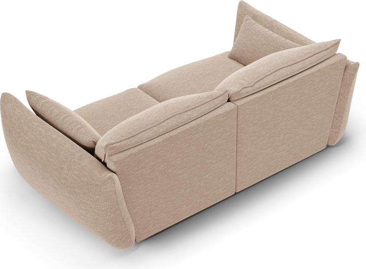 Actual product image Maison Heritage Sofa, "Clau", 2 Seats, Beige, 180x110x85 Made in Europe