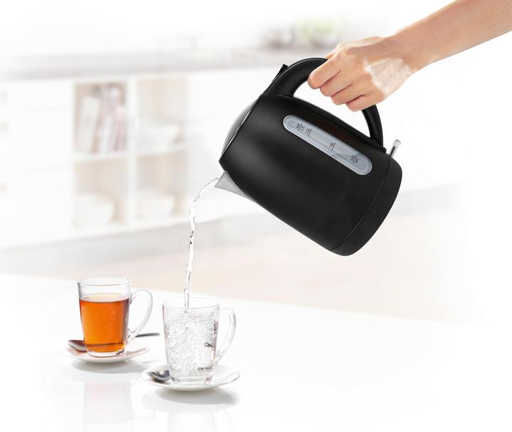 Produktbild Princess 236032 Schwarzer Stahl-Wasserkocher (1.70 l)