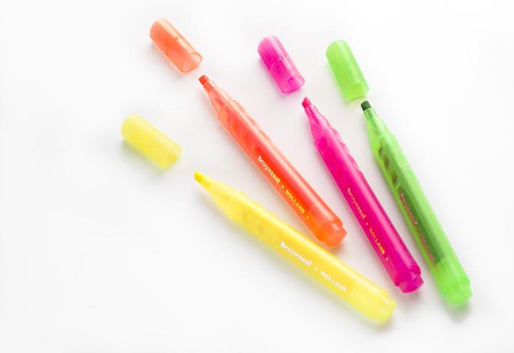 Produktbild Bruynzeel Filzstifte Neon 4 Farben (4x)