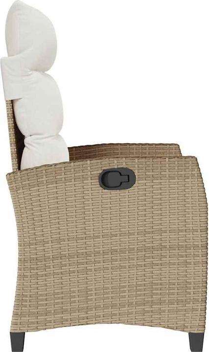 Produktbild vidaXL Gartensessel verstellbar