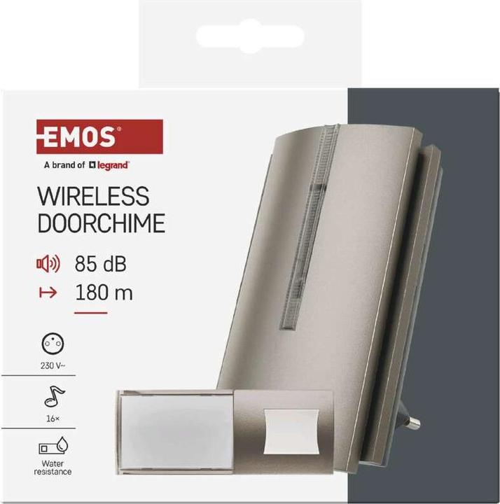 Produktbild Emos Wireless Doorchime&Repeater Ac