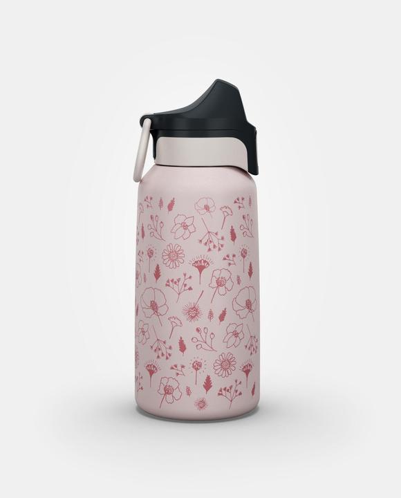 Immagine prodotto Quechua Biberon per bambini da 0,6 l in acciaio inox con chiusura rapida - rosa (0.60 l)