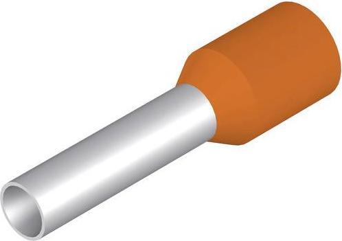 Actual product image Weidmüller Wire end ferrule 4qmm 12mm insulated PP or Cu 9021110000