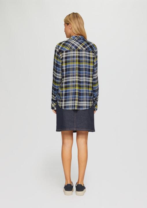 Immagine prodotto S.Oliver Bluse Karierte Hemdbluse aus Viskosemix (48)