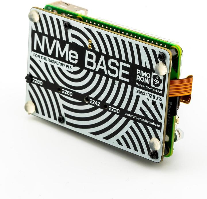 Actual product image Pimoroni NVMe base for Raspberry Pi 5