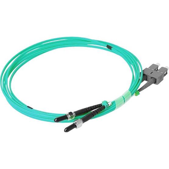 BlueOptics Duplex LWL Patchkabel SC-FSMA Multimode OM3 10 Meter (10 m), Netzwerkkabel