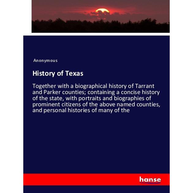History of Texas, Fachbücher