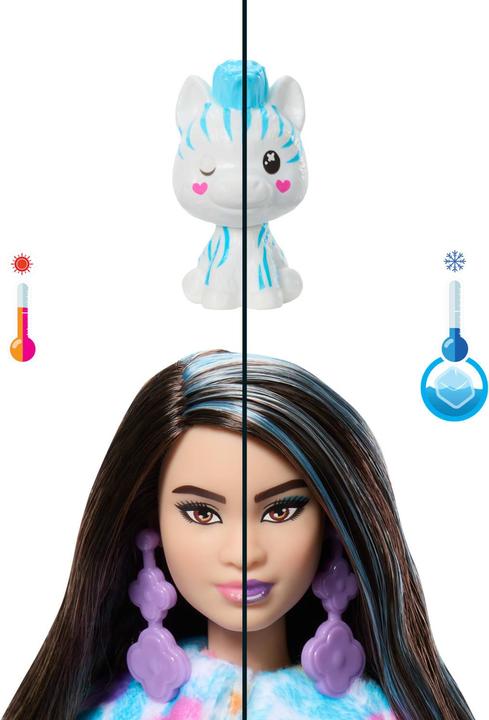 Actual product image Barbie Cutie Reveal Colour Dream Series - Zebra