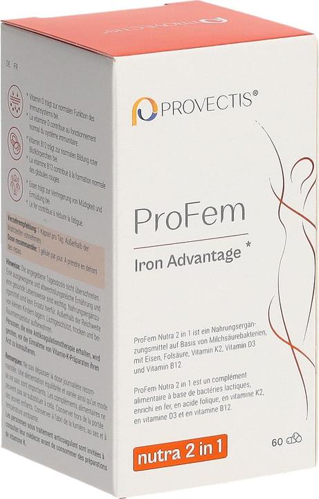 Produktbild Provectis Nutra 2 in 1 ProFem Kapseln Flasche 60 Stk (60 Stück, Kapseln)