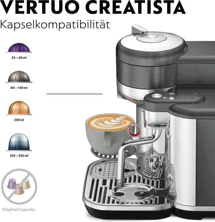 Actual product image Sage Nespresso Vertuo Creatista (NESPRESSO Vertuo)