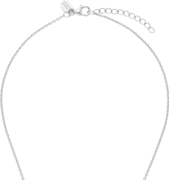 Immagine prodotto Prinzessin Lillifee Collana per ragazze, argento 925, zirconi sintetici. | Fiocco di neve (Argento 925, 35 - 40 cm)