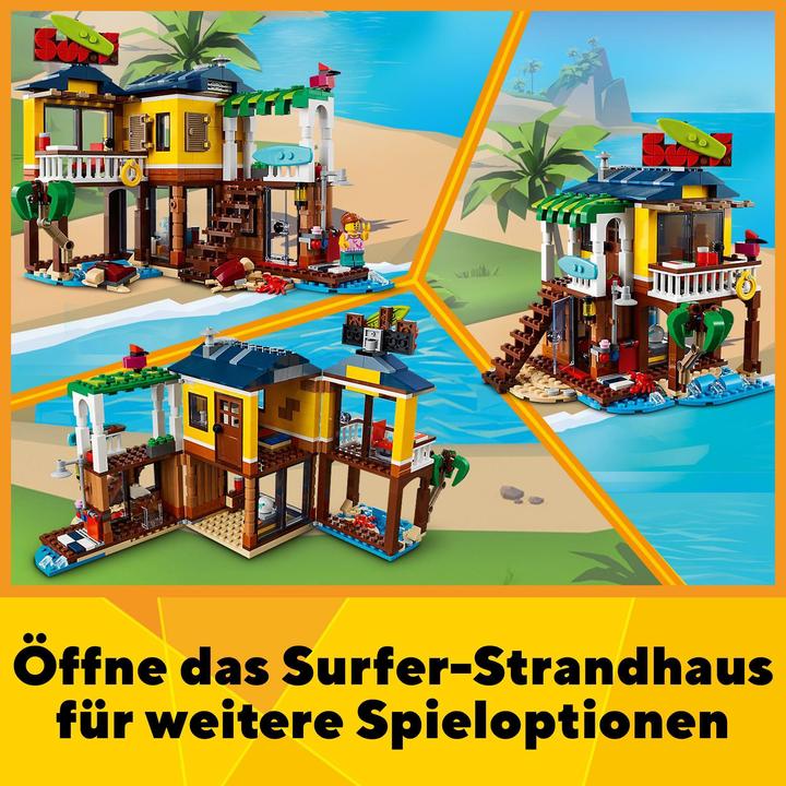 Actual product image LEGO Surfer Beach House (31118, LEGO Creator 3-in-1)