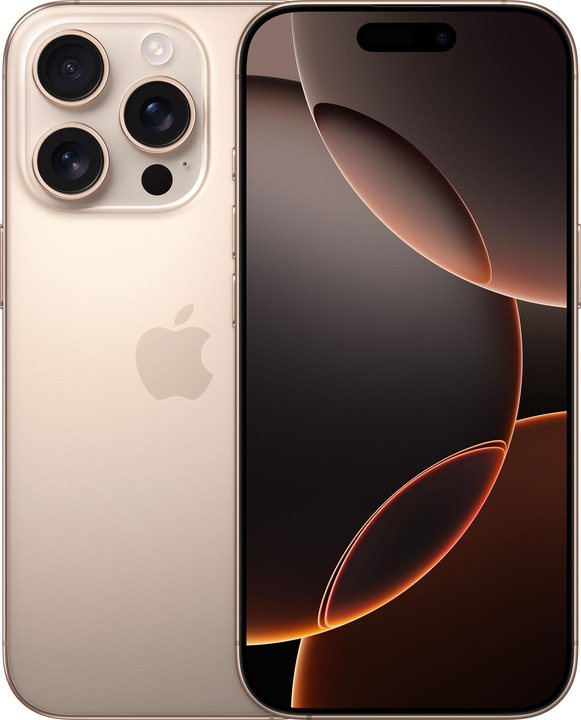 Apple iPhone 16 Pro (256 GB, Desert Titanium, 6.30", SIM + eSIM, 48 Mpx, 5G)