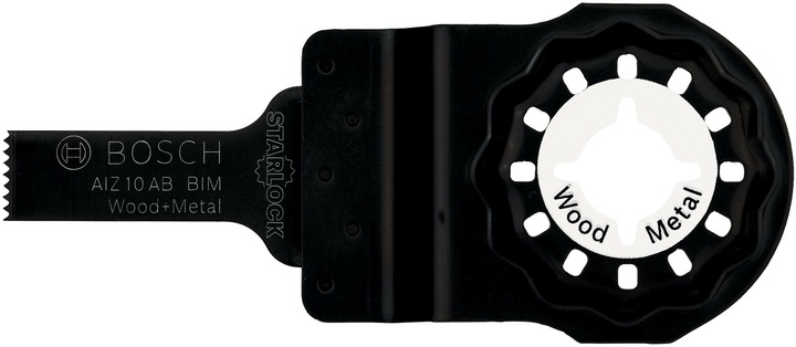 Produktbild Bosch Zubehör Starlock HCS Tauchsägeblatt AIZ 10 AB Wood and Metal, 10 x 20 mm