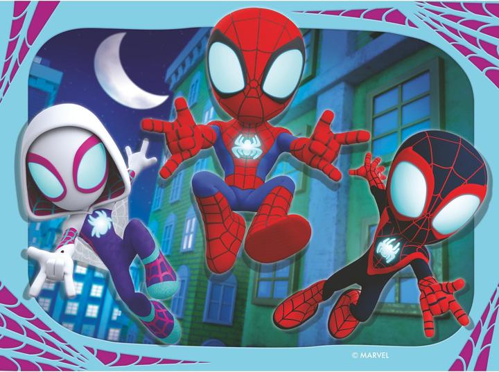 Produktbild Ravensburger Puzzle 4 in einer Box - Spidey (12 Teile)