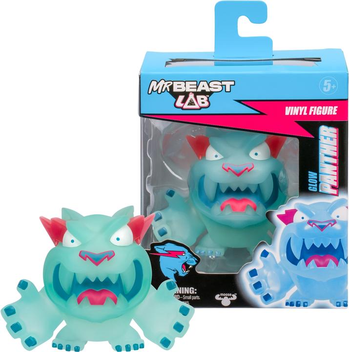Image du produit Moose Mr. Beast Figurine vinyle Glow Panther 9 cm