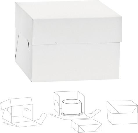 Actual product image Decora Cake box
