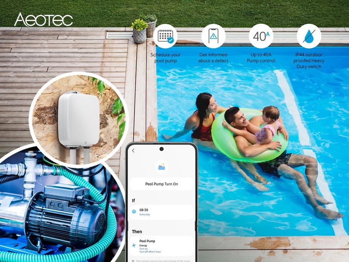 Produktbild Aeotec Heavy Duty Switch (Z-Wave Hochleistungsschalter)