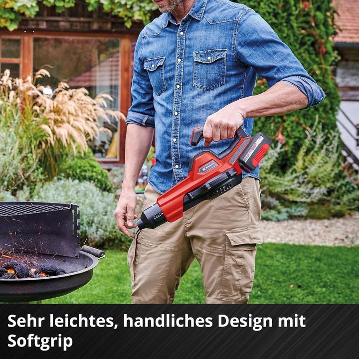 Produktbild Einhell Akku-Laubbläser GE-UB 18/250 Li E (1x4.0Ah) (Akkubetrieb, Laubbläser)