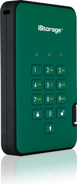 Produktbild iStorage diskAshur² - Festplatte - verschlüsselt - 5 TB - extern (tragbar) (5 TB)